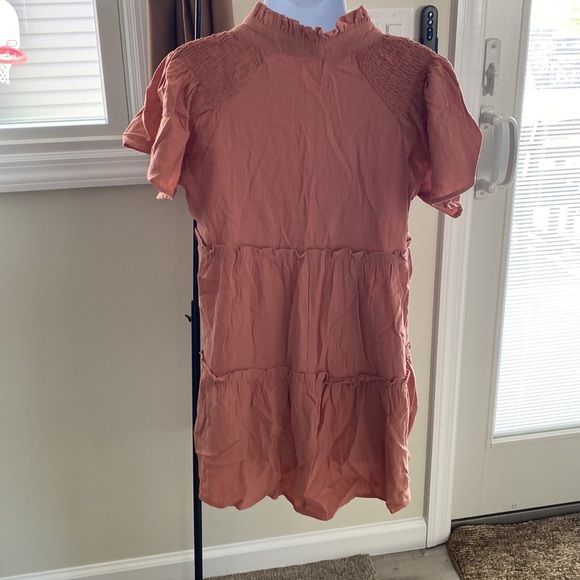 Beautiful Light Rust Dress - Picture 3 of 7